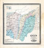 State Geological Map, Ohio State Atlas 1868